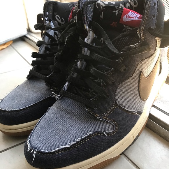 nike dunk denim cmft
